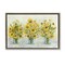 Stupell Industries Trio of Sunflower Vases Floating Frame, design by Patti Bishop